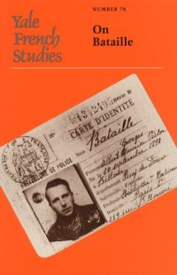 cover of the book On Bataille 