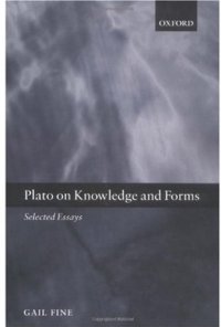 cover of the book Plato on Knowledge and Forms: Selected Essays