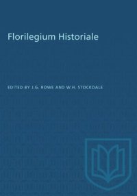 cover of the book Florilegium Historiale: Essays presented to Wallace K. Ferguson