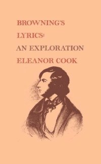 cover of the book Browning's Lyrics: An Exploration