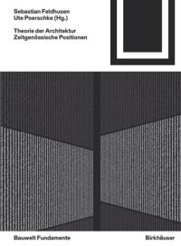 cover of the book Theorie der Architektur: Zeitgenössische Positionen