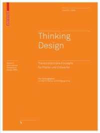 cover of the book Thinking Design: Transdisziplinäre Konzepte für Planer und Entwerfer