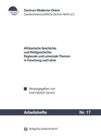 cover of the book Afrikanische Geschichte und Weltgeschichte