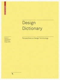 cover of the book Design Dictionary: Perspectives on Design Terminology