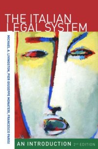 cover of the book The Italian Legal System: An Introduction, Second Edition