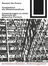 cover of the book Architektur als Massenmedium