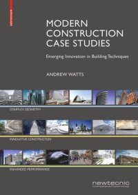 cover of the book Modern Construction Case Studies: Emerging Innovation in Building Techniques