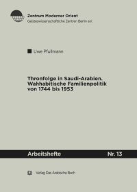 cover of the book Thronfolge in Saudi Arabien