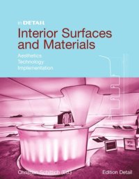 cover of the book Interior Surfaces and Materials: Aesthetics, Technology, Implementation