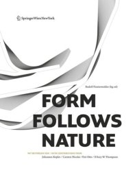 cover of the book Form Follows Nature: Eine Geschichte der Natur als Modell für Formfindung in Ingenieurbau, Architektur und Kunst - A History of Nature as Model for Design in Engineering, Architecture and Art.