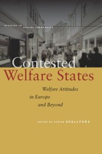 cover of the book Contested Welfare States: Welfare Attitudes in Europe and Beyond