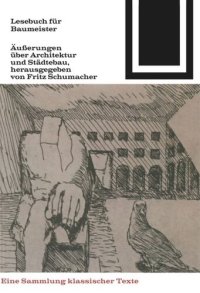 cover of the book Lesebuch für Baumeister