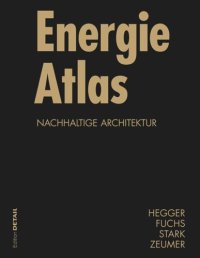 cover of the book Energie Atlas: Nachhaltige Architektur