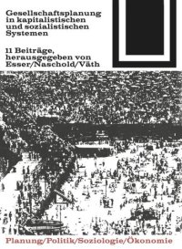 cover of the book Gesellschaftsplanung in kapitalistischen und sozialistischen Systemen