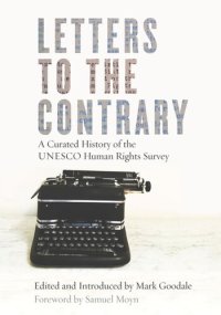 cover of the book Letters to the Contrary: A Curated History of the UNESCO Human Rights Survey