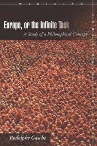 cover of the book Europe, or The Infinite Task: A Study of a Philosophical Concept