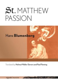 cover of the book St. Matthew Passion