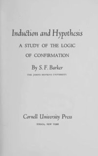 cover of the book Induction and Hypothesis: A Study of the Logic of Confirmation
