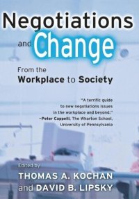 cover of the book Negotiations and Change: From the Workplace to Society