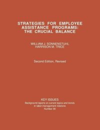 cover of the book Strategies for Employee Assistance Programs: The Crucial Balance