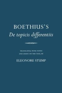 cover of the book Boethius's "De topicis differentiis"