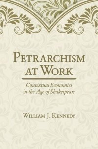 cover of the book Petrarchism at Work: Contextual Economies in the Age of Shakespeare