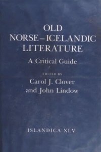 cover of the book Old Norse-Icelandic Literature: A Critical Guide