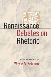 cover of the book Renaissance Debates on Rhetoric