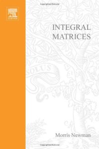 cover of the book Integral matrices