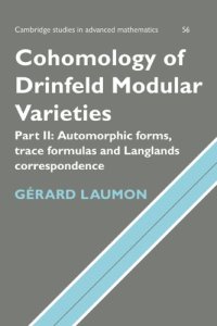 cover of the book Cohomology of Drinfeld Modular Varieties