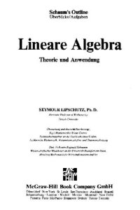 cover of the book Lineare Algebra