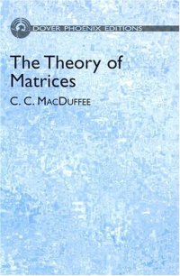 cover of the book The theory of matrices