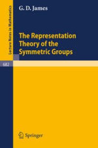 cover of the book The Representation Theory of the Symmetric Groups