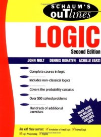 cover of the book Schaum's Outline of Logic