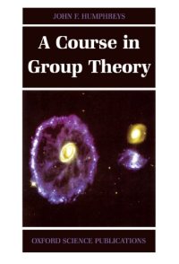 cover of the book A course in group theory