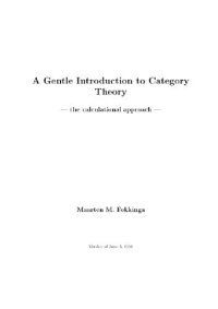 cover of the book Gentle introduction to category theory