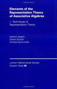 cover of the book Elements of the representation theory of associative algebras