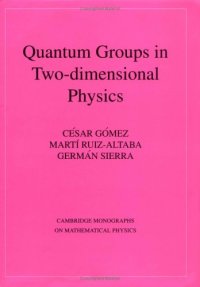 cover of the book Quantum groups in two-dimensional physics