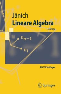 cover of the book Lineare Algebra