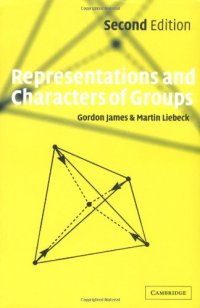 cover of the book Representation and characters of groups