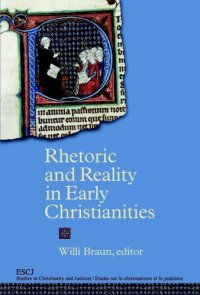 cover of the book Rhetoric and Reality in Early Christianities 