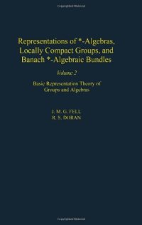 cover of the book Representations of *-Algebras, Locally Compact Groups, and Benach *-Algebraic Bundles, Two Volume Set: Representations of *-Algebras, Locally Compact ... Analysis 