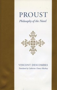 cover of the book Proust: Philosophy of the Novel