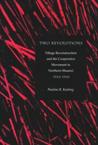 cover of the book Two Revolutions: Village Reconstruction and the Cooperative Movement in Northern Shaanxi, 1934-1945