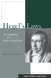 cover of the book Hegel's Laws: The Legitimacy of a Modern Legal Order