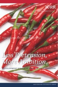 cover of the book Less Pretension, More Ambition: Development Policy in Times of Globalization