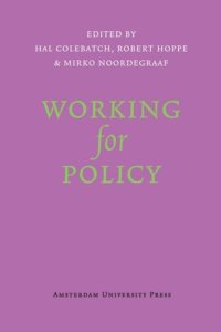 cover of the book Working for Policy