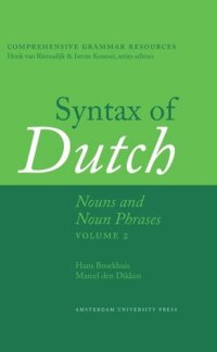 cover of the book Syntax of Dutch: Nouns and Noun Phrases, Volume 2