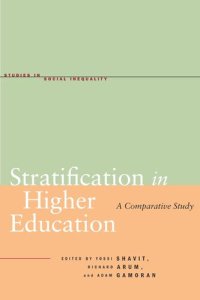 cover of the book Stratification in Higher Education: A Comparative Study