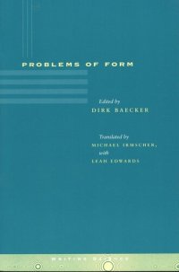 cover of the book Problems of Form